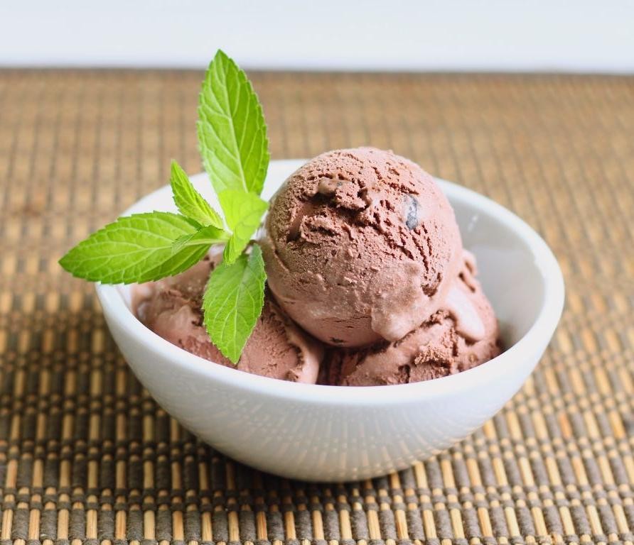 Dark Chocolate Mint Ice Cream