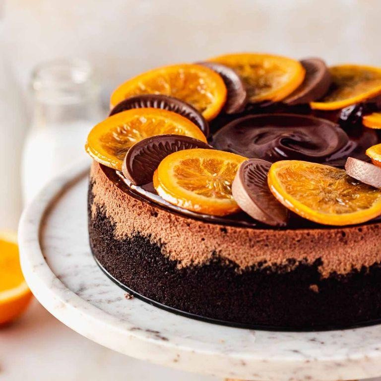 Dark Chocolate Orange Cheesecake