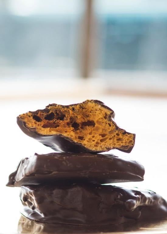 Dark Chocolate Sea Foam Truffles