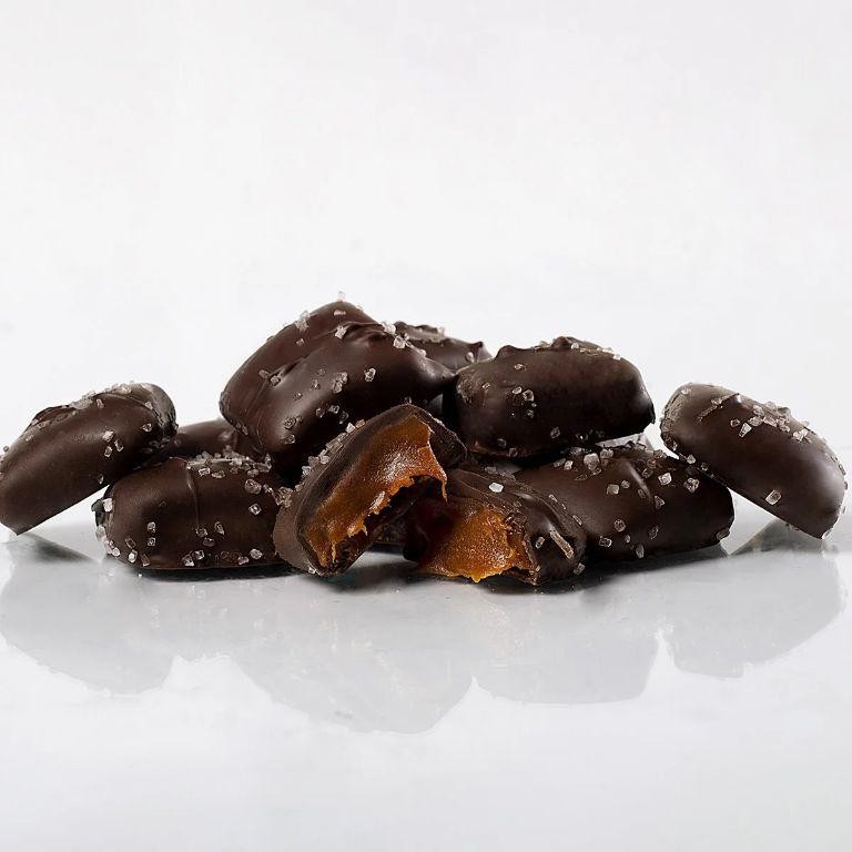 Dark Chocolate Sea Salt Candy Mold Bites