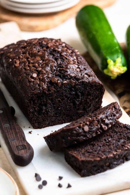 Dark Chocolate Zucchini Bread