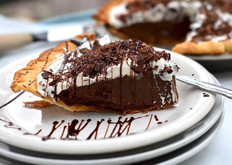 Decadent Chocolate Silk Pie