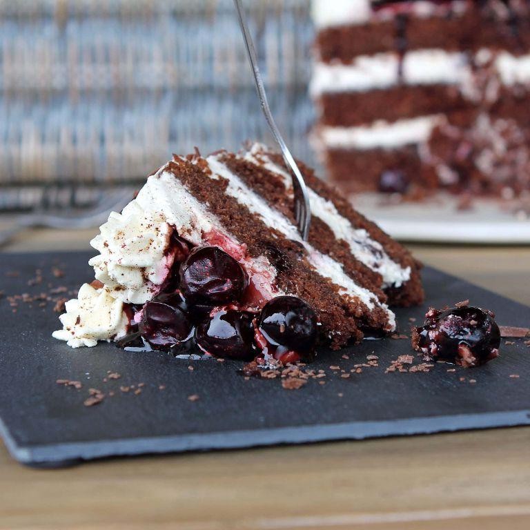 Decadent Gluten Free Black Forest Cake