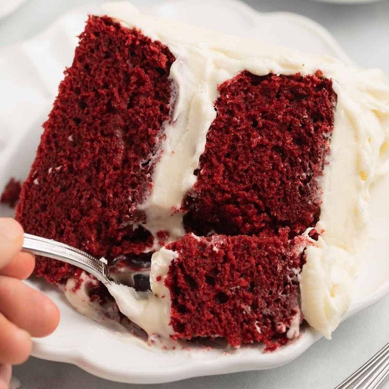Decadent Gluten Free Red Velvet Cake