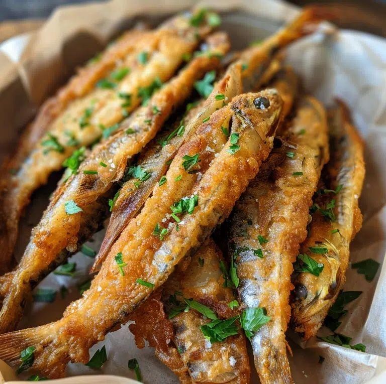 Deep-Fried Smelt with Cajun Seasoning