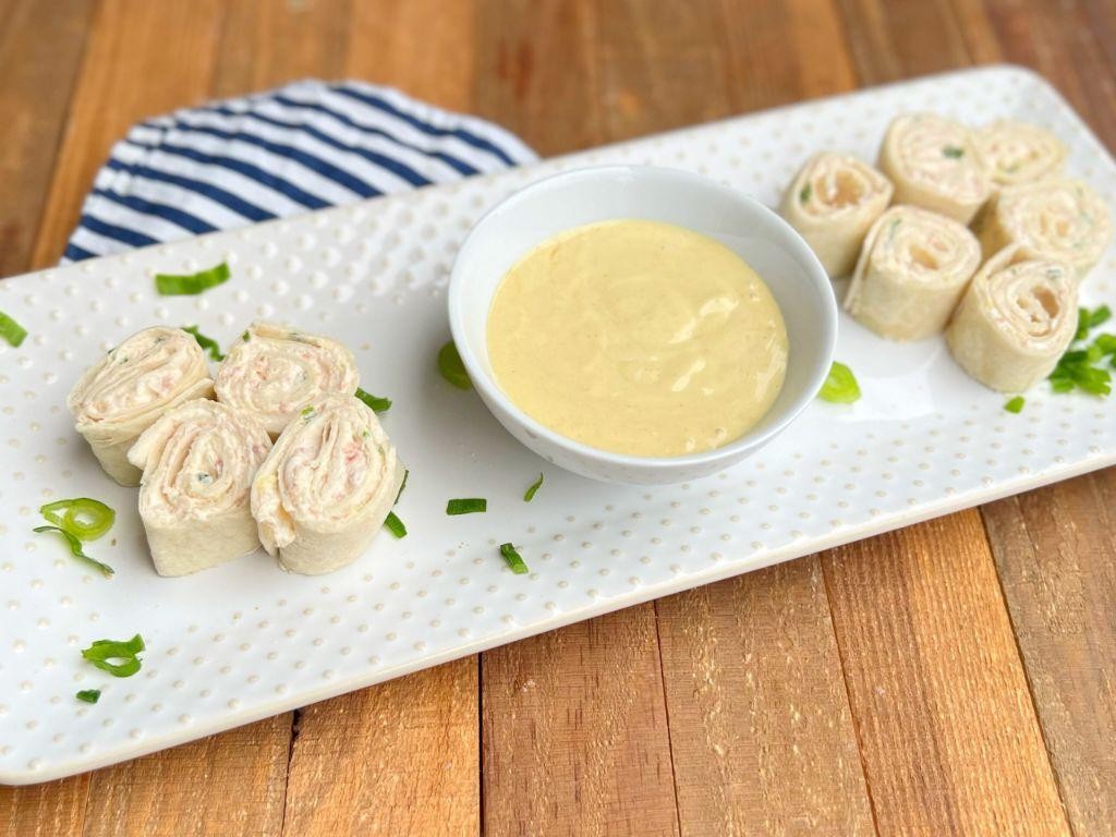 Deviled Ham and Cream Cheese Pinwheels
