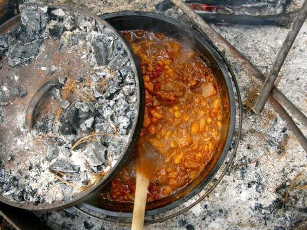 Dutch Oven Campfire Chili