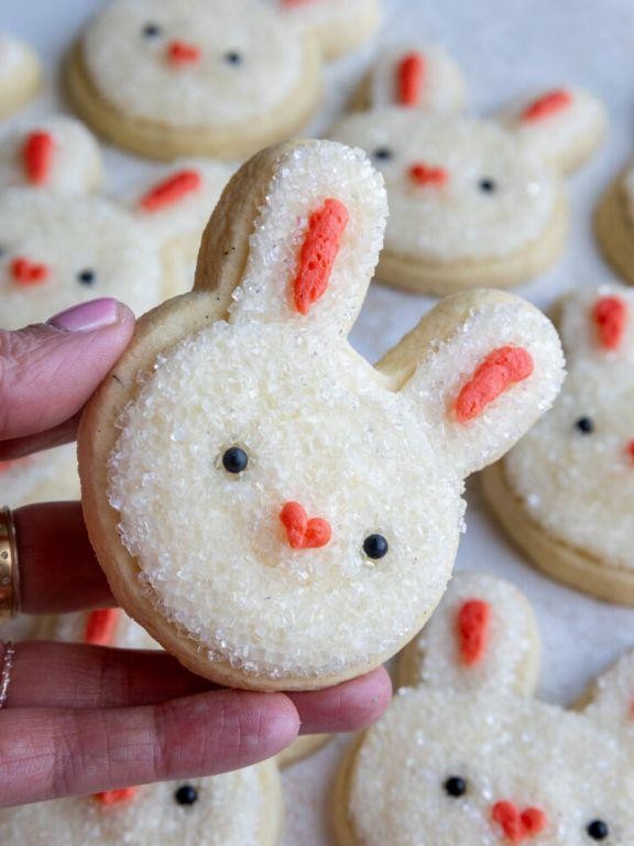 Easter Bunny Sugar Cookies