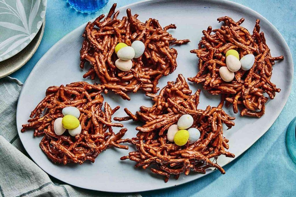 Easter Egg Nest Cookies