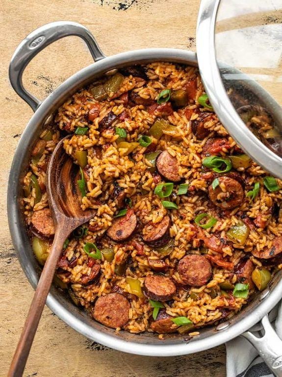 Easy Cajun Andouille Sausage Skillet