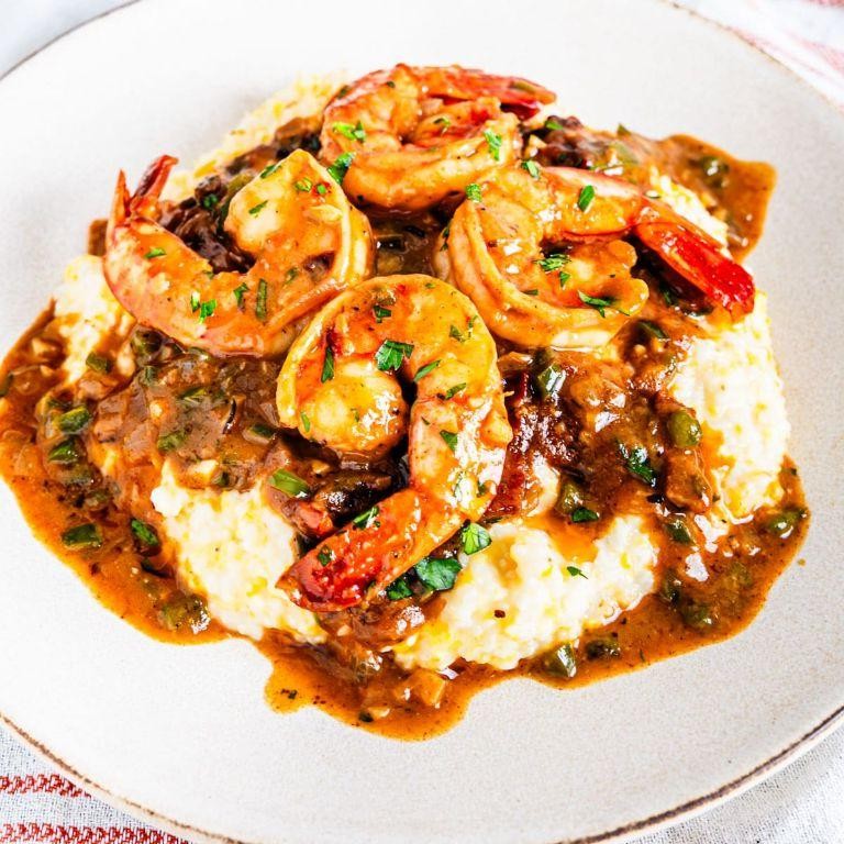 Easy Cajun Shrimp and Grits