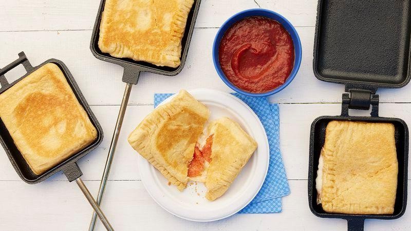 Easy Campfire Pizza Pockets