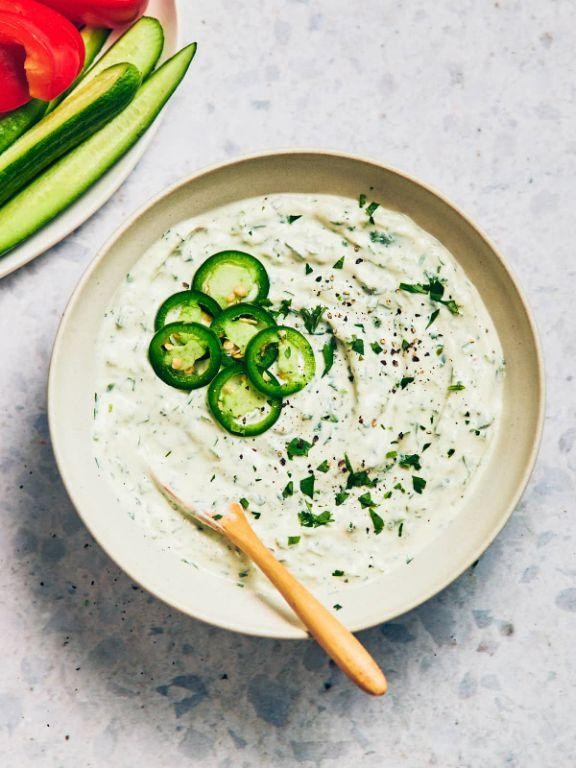 Easy Jalapeno Ranch Dip