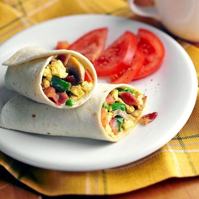 Egg and Bacon High Protein Wrap