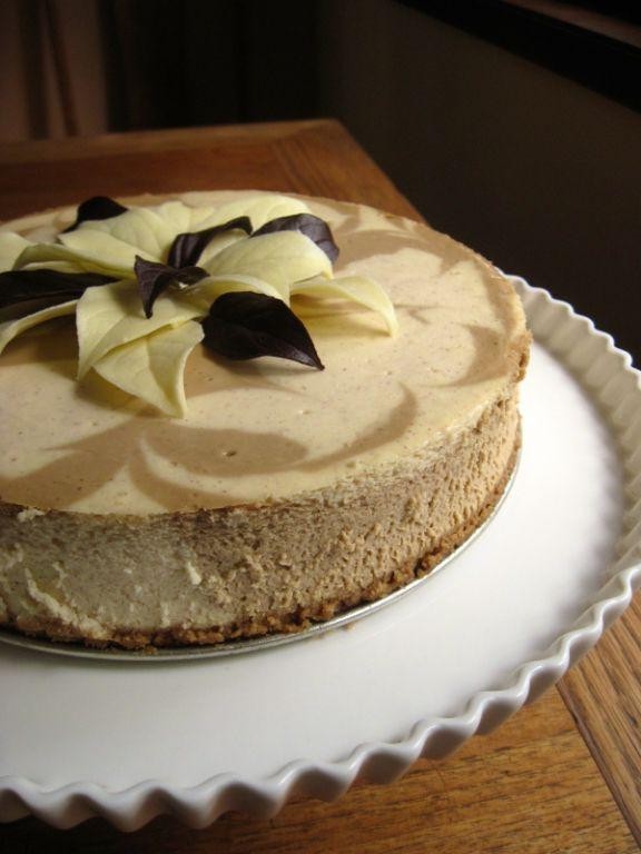 Eggnog Latte Cheesecake