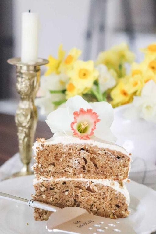 Einkorn Flour Carrot Cake
