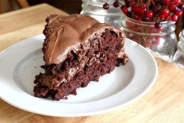 Einkorn Flour Chocolate Cake