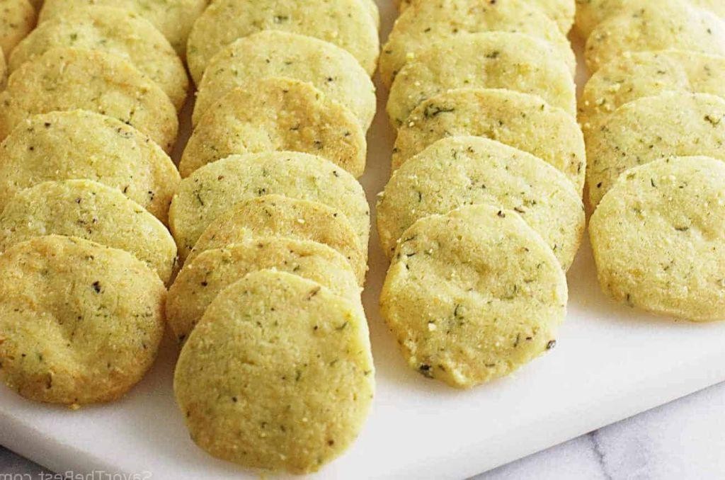 Einkorn Flour Crackers with Herbs