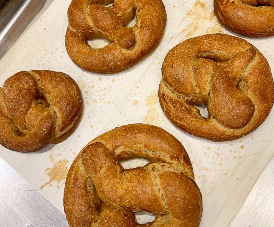 Einkorn Flour Pretzels