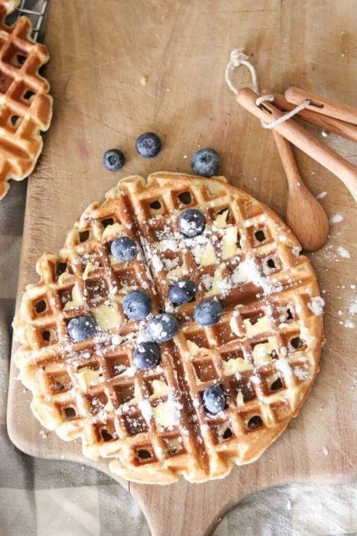 Einkorn Flour Waffles