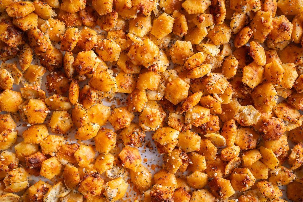 Everything Bagel Oyster Crackers