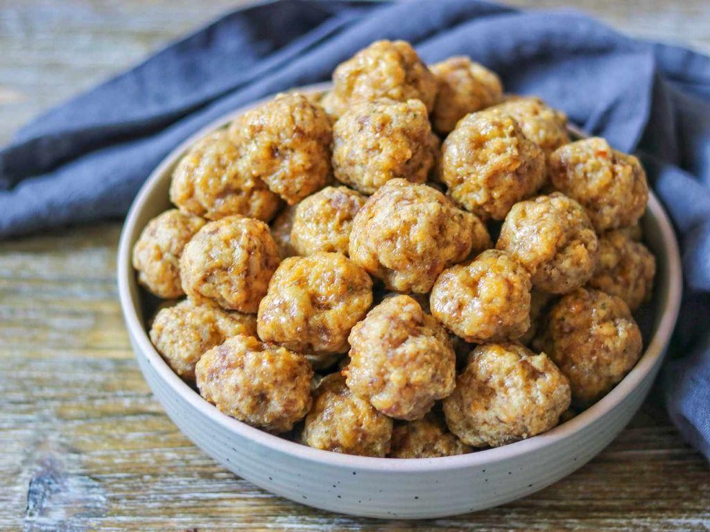 Everything Bagel Sausage Balls