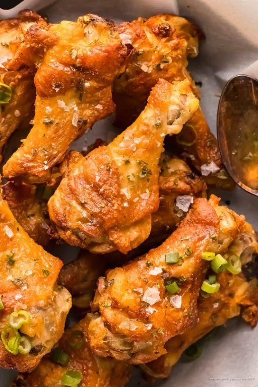 Extra Tangy Salt and Vinegar Chicken Wings with Lemon Zest