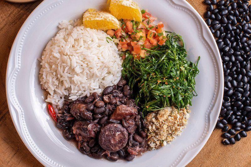 Feijoada with Plantains and Yucca