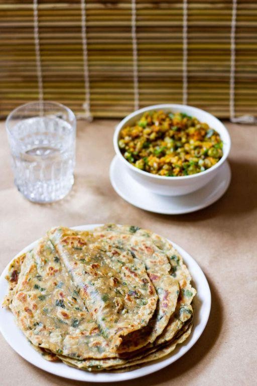 Fenugreek Leaves Roti