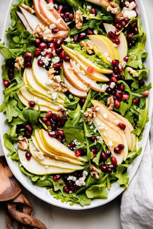 Festive Pear and Gorgonzola Salad