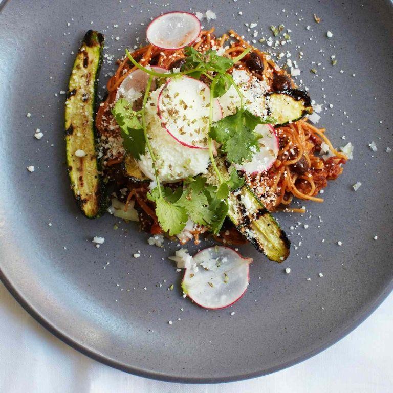Fideo with Chorizo and Potatoes