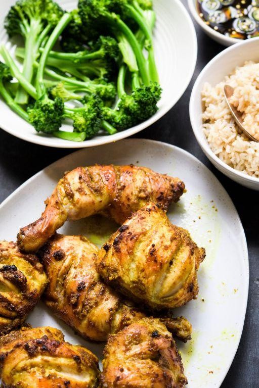 Five-Spice Ginger Roasted Chicken