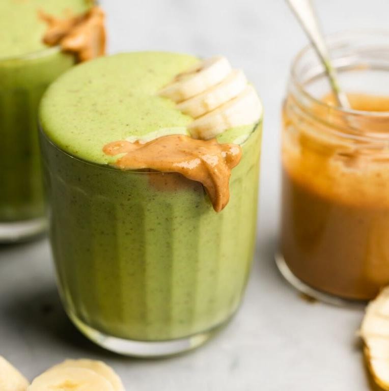 Flaxseed and Spinach Smoothie
