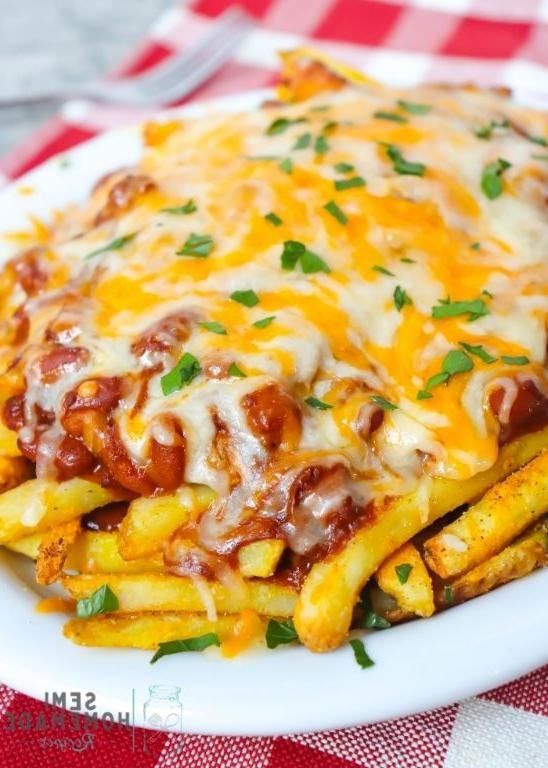 Football Chili Cheese Fries