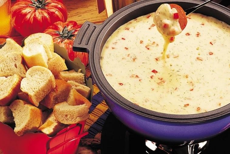 Four-Cheese Italian Fondue