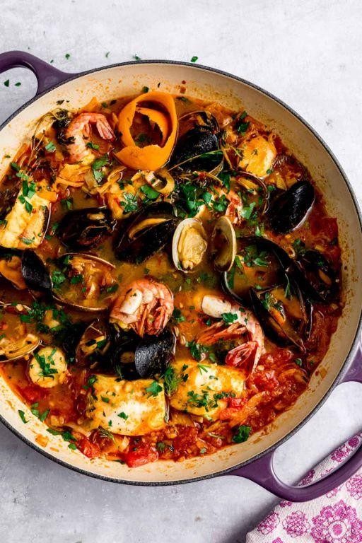 French Fish Stew with Saffron and Fennel