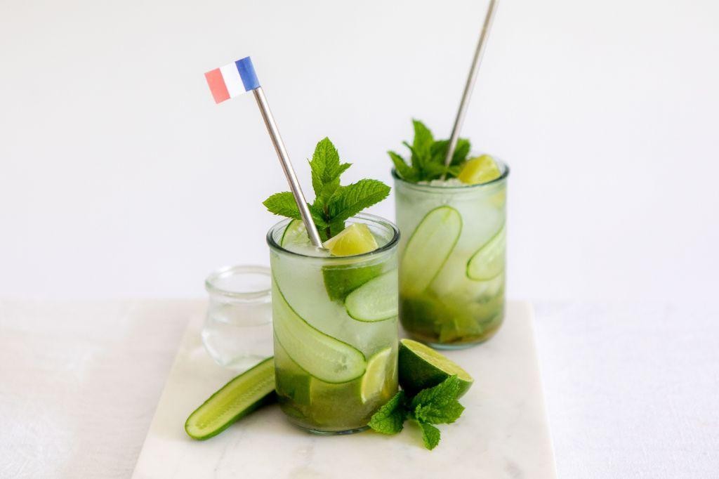 French Martini Mojito Fusion with Mint