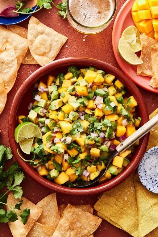 Fresh Mango Avocado Salsa