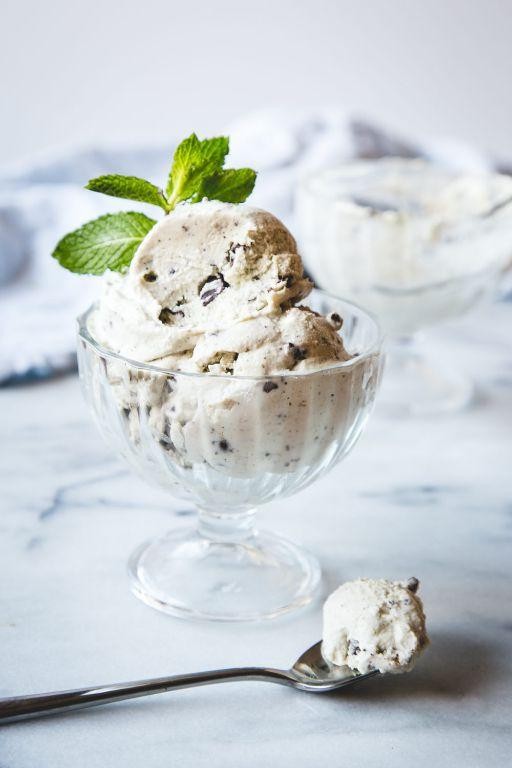 Fresh Mint Mocha Ice Cream
