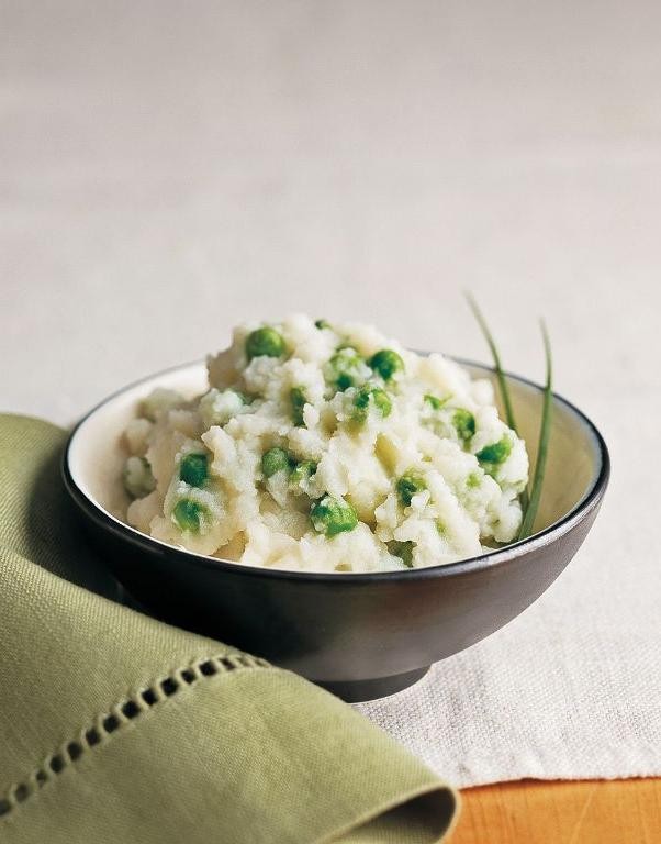 Fresh Pea and Potato Mash