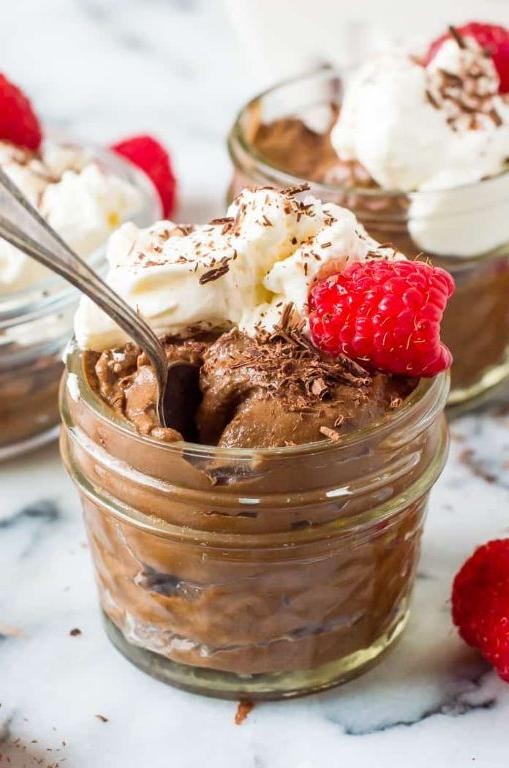 Frozen Avocado Chocolate Mousse