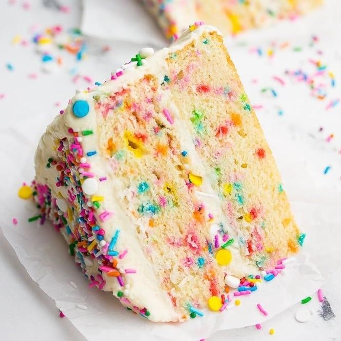 Funfetti Confetti Vegan Cake