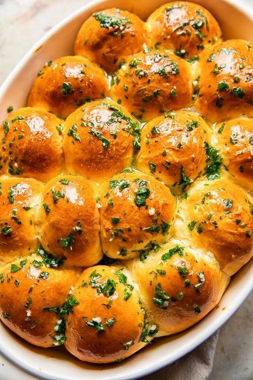 Garlic Butter Rhodes Rolls