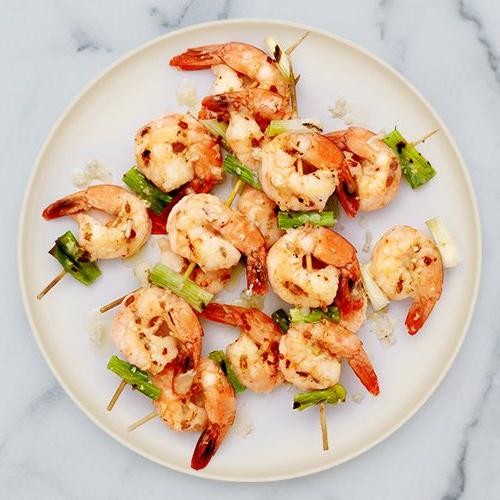 Garlic Butter Shrimp Skewers