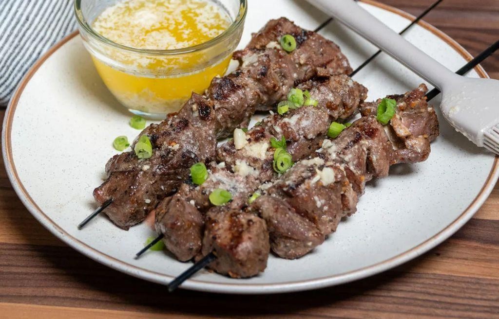 Garlic Parmesan Beef Sticks