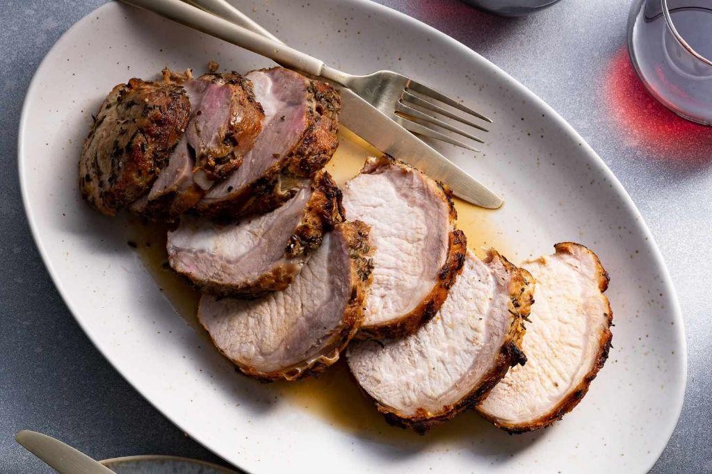Garlic and Rosemary Pork Loin