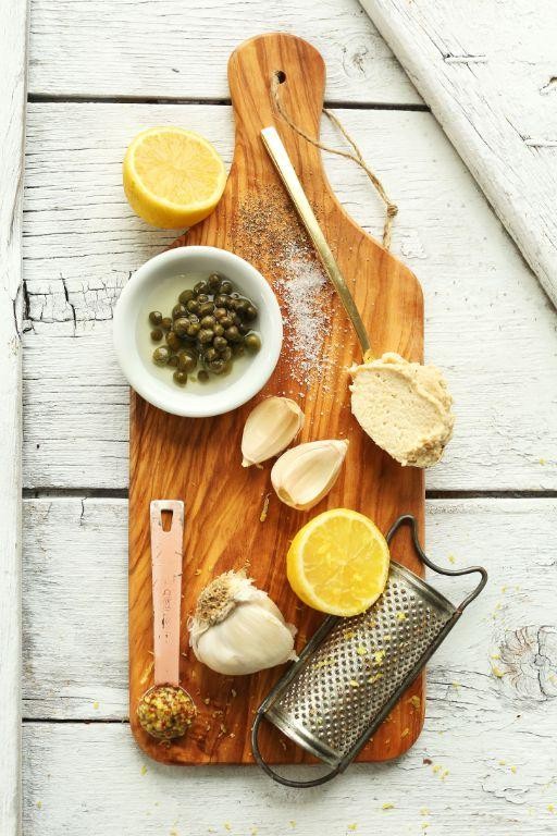 Garlicky Vegan Caesar Dressing