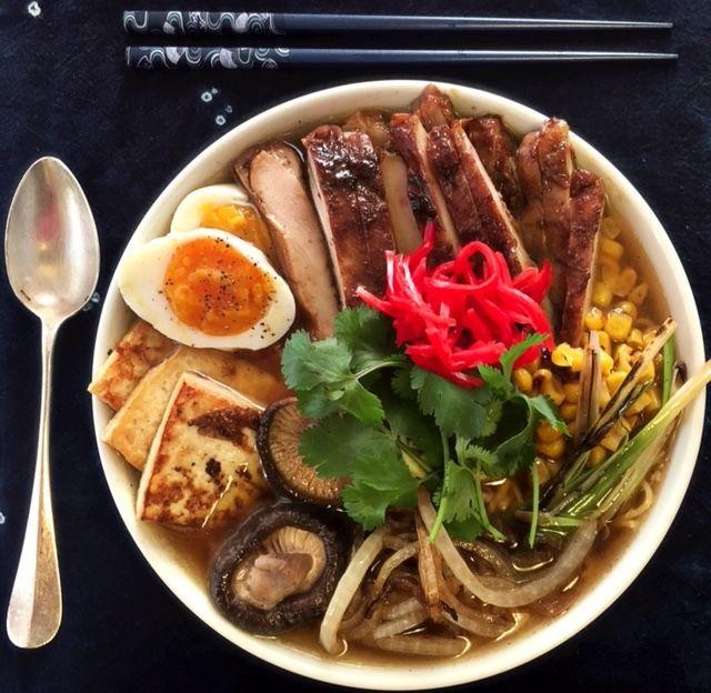 Ginger Miso Chicken Ramen