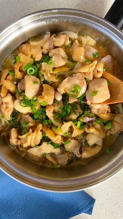 Ginger Soy Stew Chicken