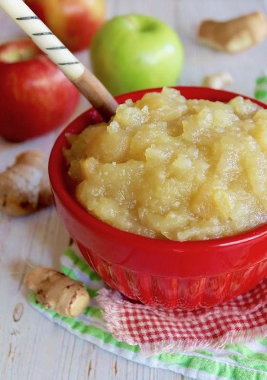 Ginger-Infused Applesauce